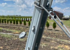 Концевая опора для виноградника